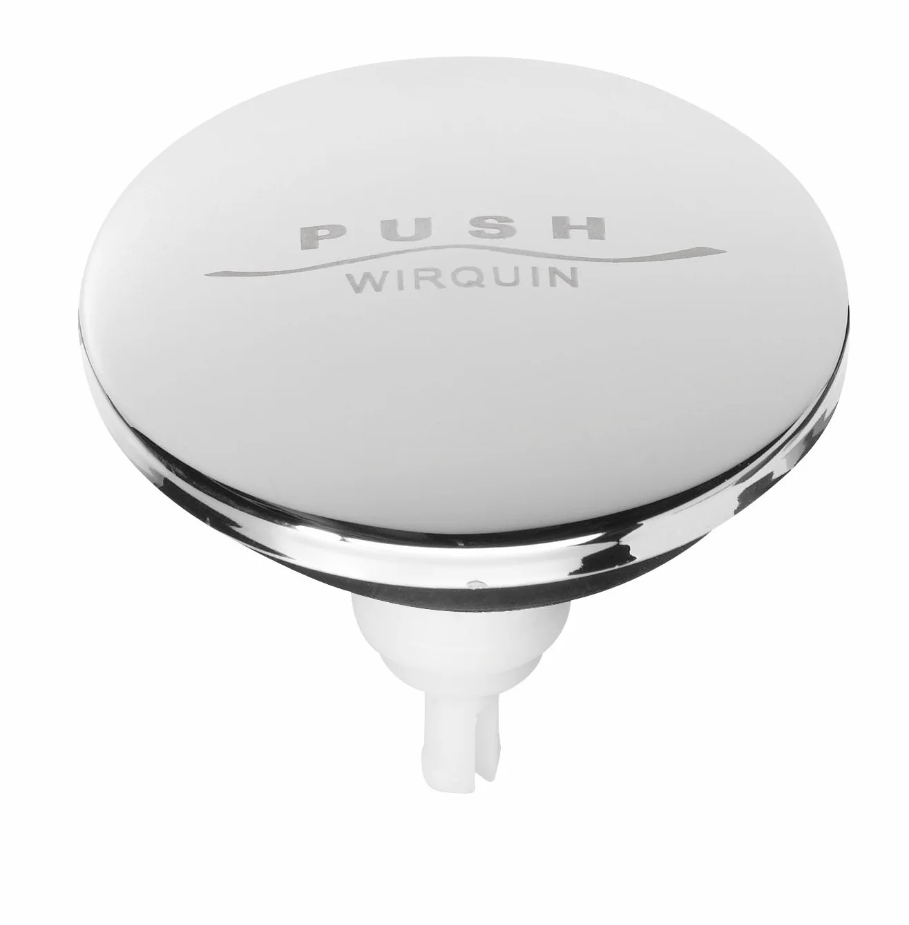Wirquin SP9260 Quick Clac cromo bañera y lavabo Click residuos Push Down Replacement Top – Multicolor