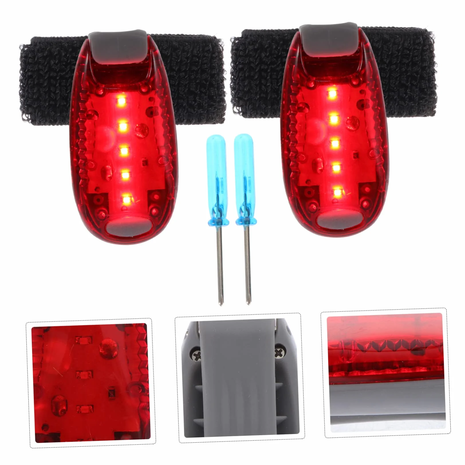Luces Bicicleta Recargable LED SUPVOX Roja Señal Campamento Exterior