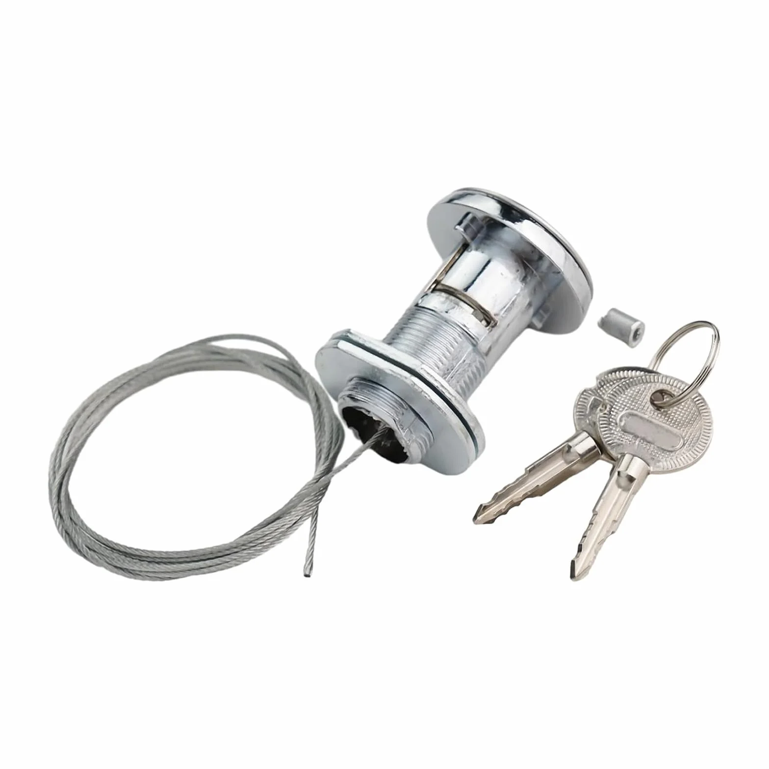 Kit de Bloqueo de Liberación de Emergencia Cerradura Universal para Puerta de Garaje con 2 Llaves de Desconexión Accesorios de Puerta