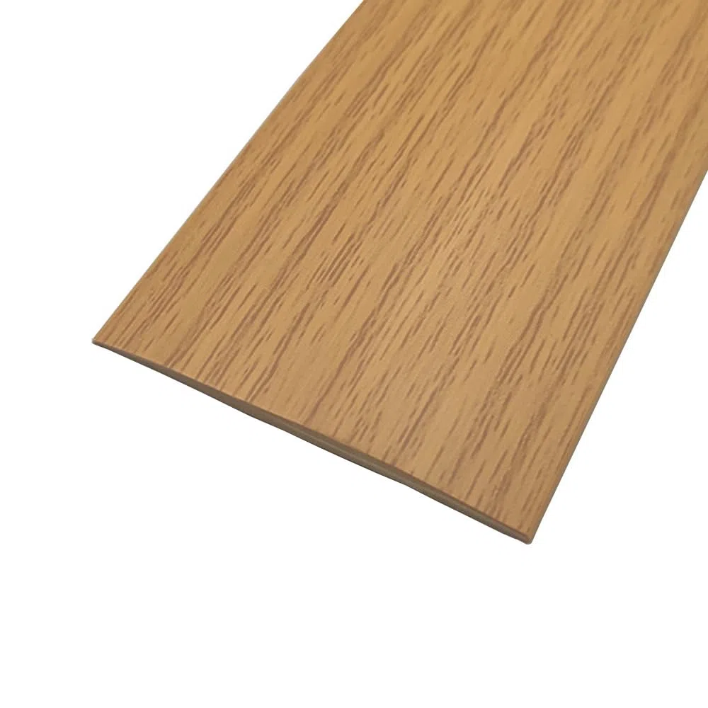 Roble amarillo, cinta autoadhesiva de PVC para bordes de puertas de madera, tira de transición flexible para suelos laminados, cubierta de juntas para puertas y suelos de vinilo