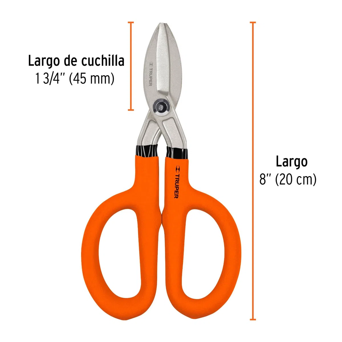 Tijeras hojalatero 8'