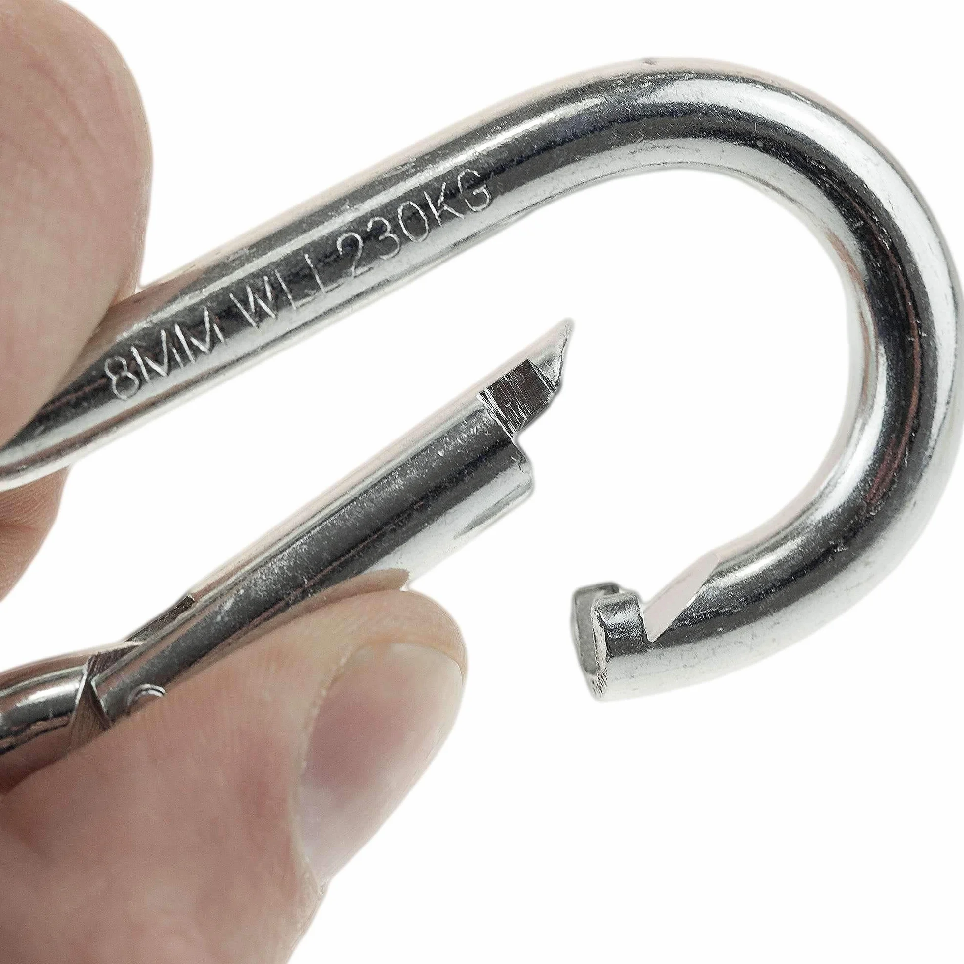 C.P.Sports Ganchos a presión 80mm x 8mm Capacidad de Carga hasta 230kg y 60mm x 6mm Capacidad de Carga hasta 150kg 1-60 Piezas Ganchos a presión 100mm x 10mm, 140mm x 12mm Ganchos a presión