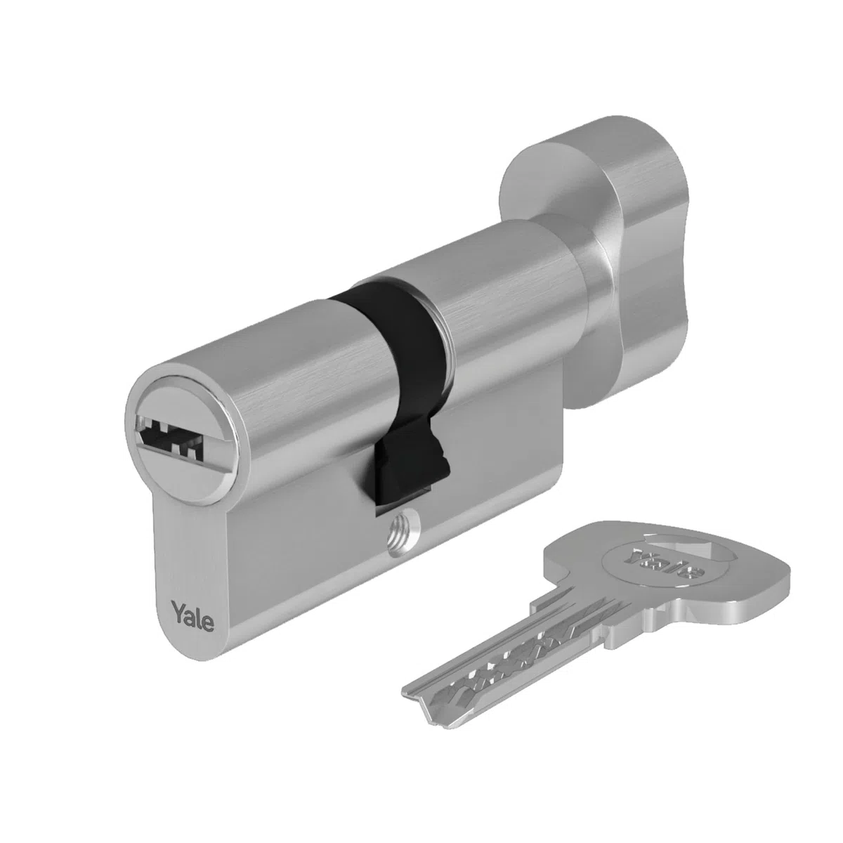 Yale YC1000+ - Cilindro de Cerradura, YC1000+ 30X30BT NI
