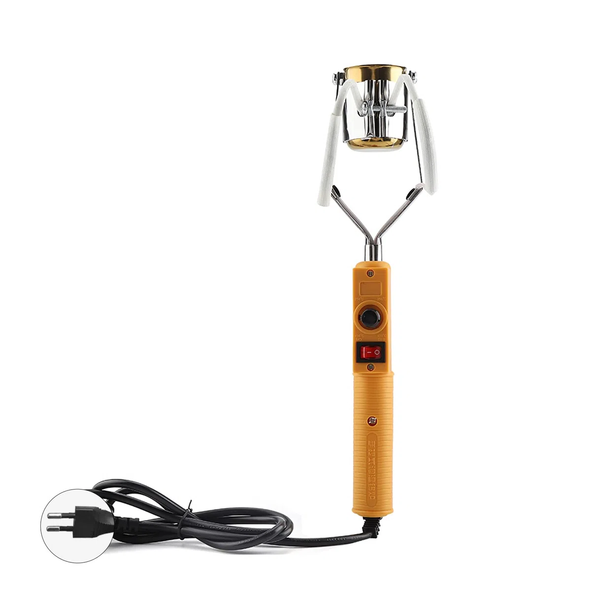 Crisol de Soldadura Portátil, Crisol de Soldadura de Estaño de Diseño Profesional Resistente a Altas Temperaturas para Fábrica (280W estándar europeo 220V)