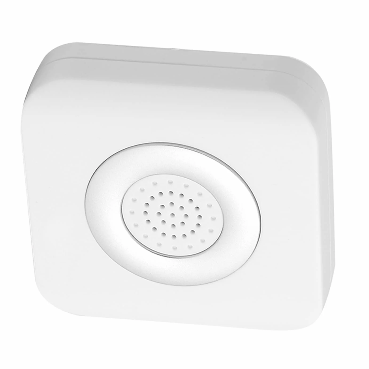 Timbre de Puerta Alámbrico 12V, Impermeable IP44, Plástico ABS, 8.6x8.6x2.5cm, Control de Acceso para Casa y Oficina