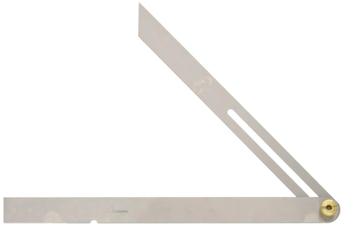 Shinwa Japanese 10" Stainless Steel Sliding T Bevel Gauge (japan import)