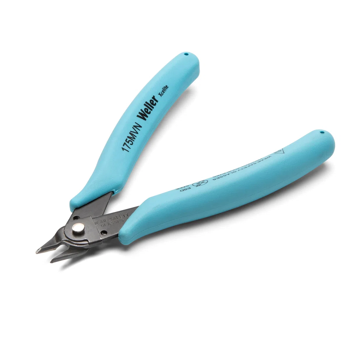 Cizalla Weller Xcelite 175MVN Micro con clip de seguridad, 20 AWG