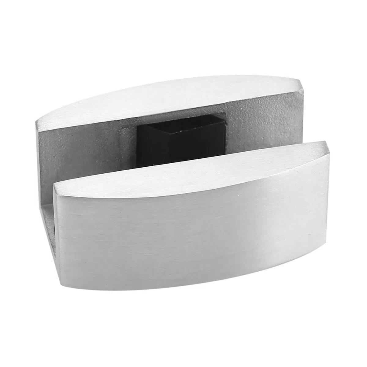 Guía de piso de acero inoxidable 304 para vidrio de 0.31-0.55 pulgadas de espesor, para ducha, mampara de vidrio