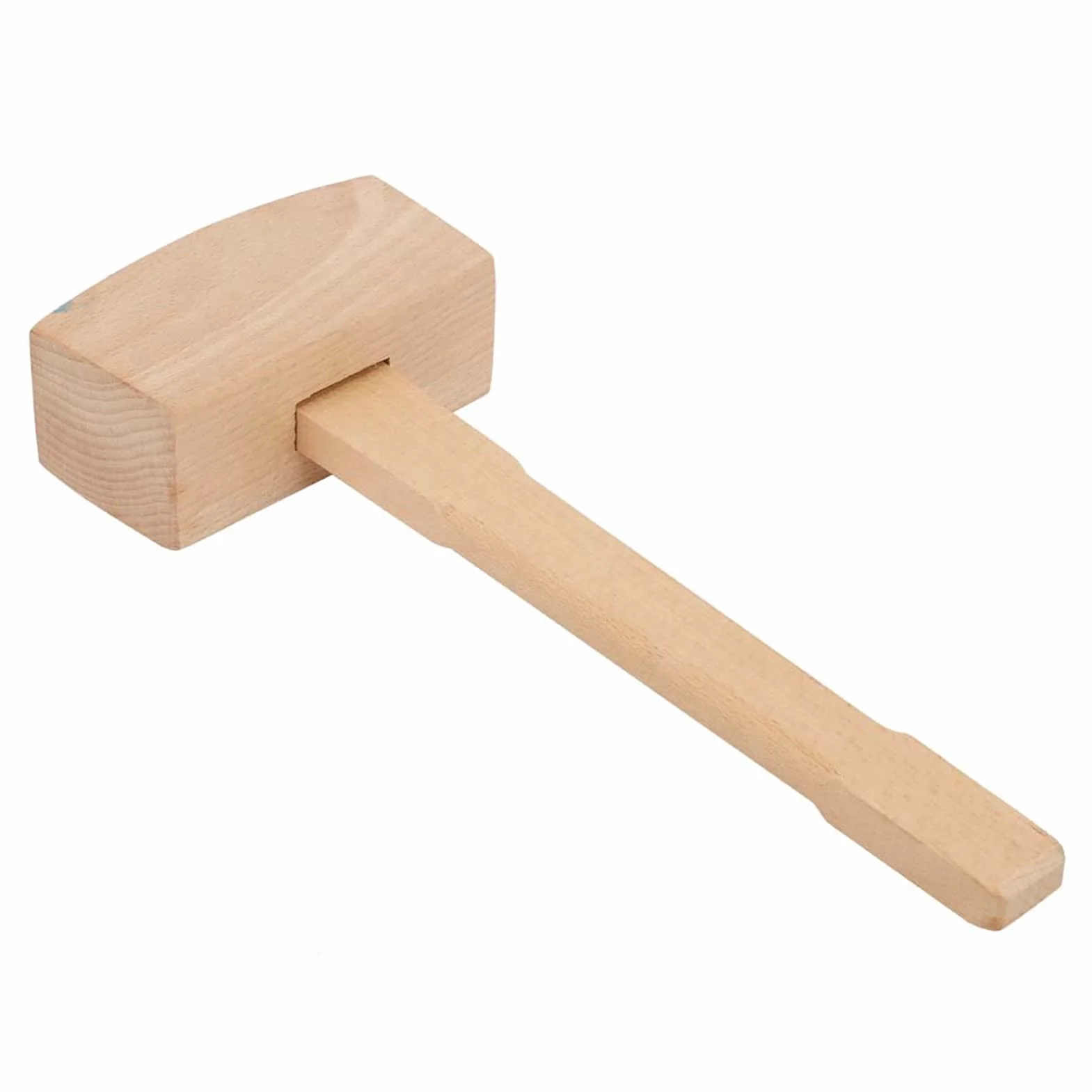 Mazo de Madera Profesional para Carpintería, Martillo para Tallar y Cincel, Herramienta de Carpintería con Mango, Talla L