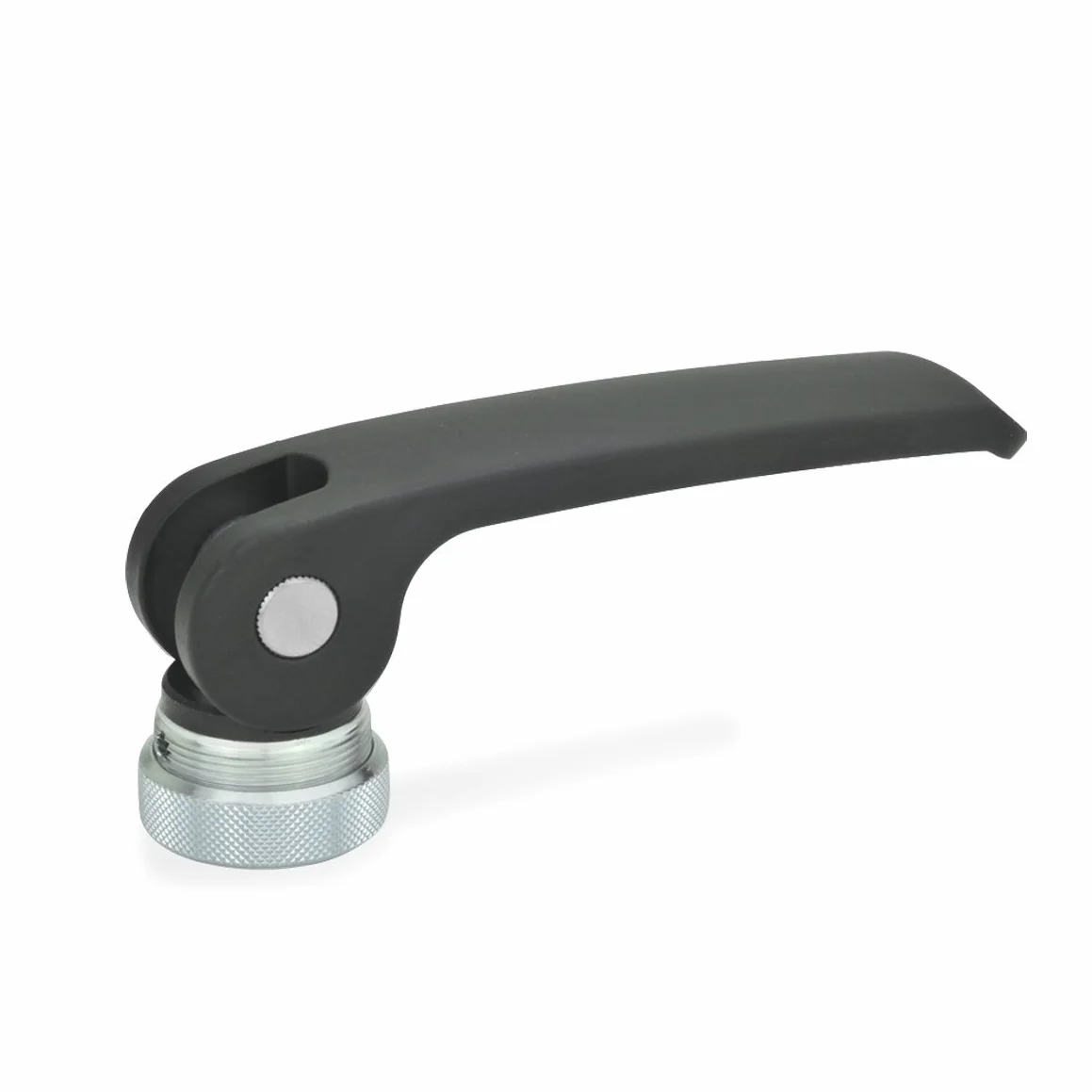 Ganter Normelemente – Abrazadera excéntrica, 1 pieza, Negro, GN 927-82-M8-A-B