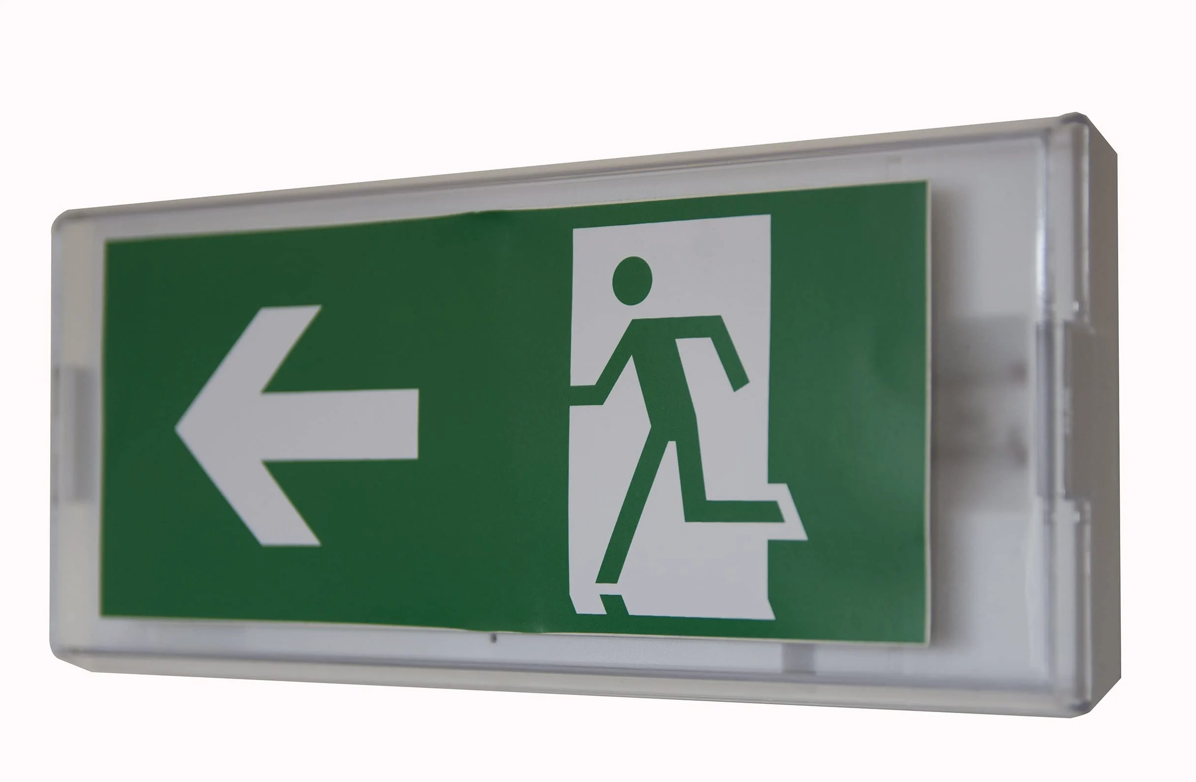 Panneau d'indication de sortie de secours lumineux