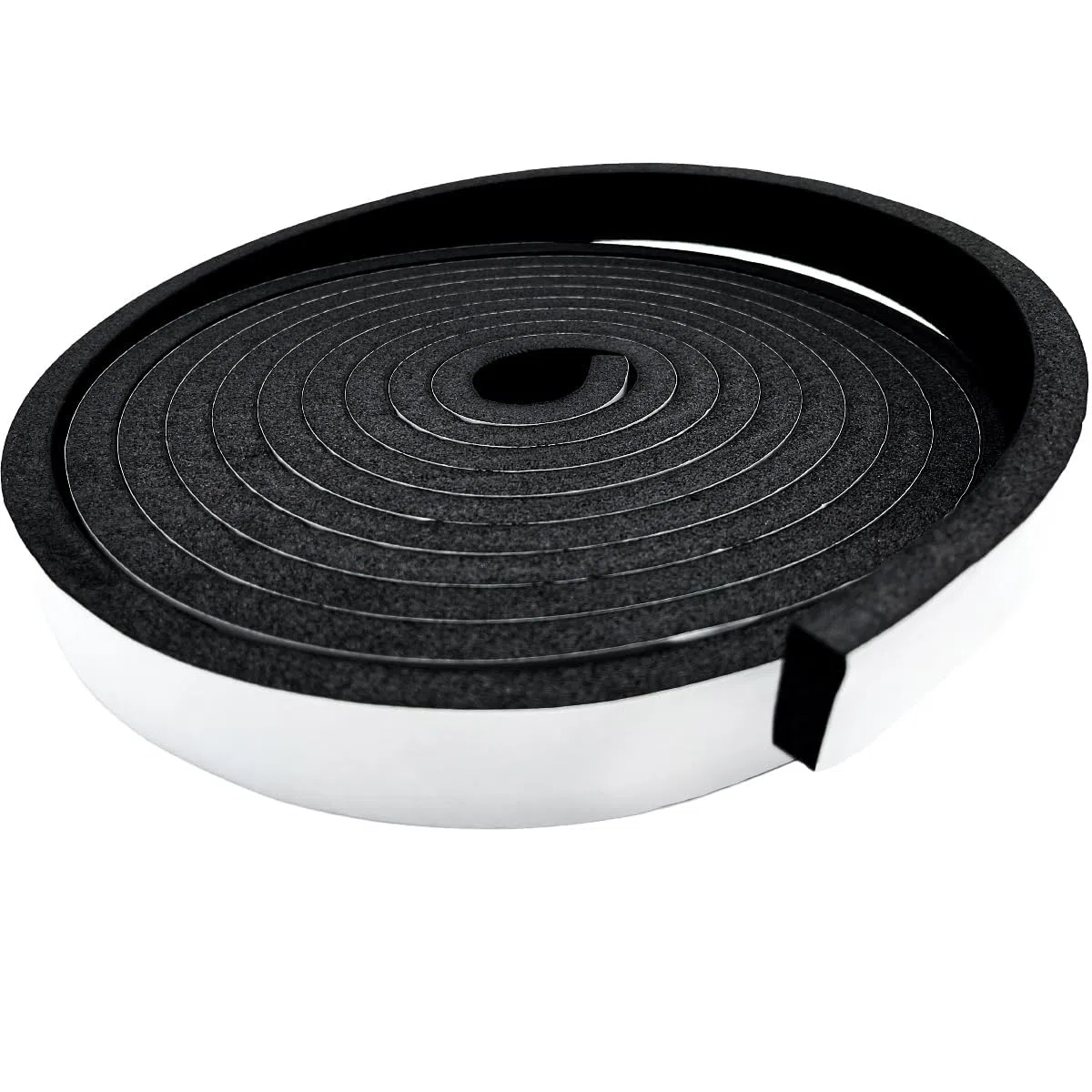 Cinta de espuma autoadhesiva,antivibraciones,aislamiento acústico,resistencia a los golpes,protección de muebles,juntas de espuma autoadhesiva para puertas y ventanas (25mmx20mmx5m)