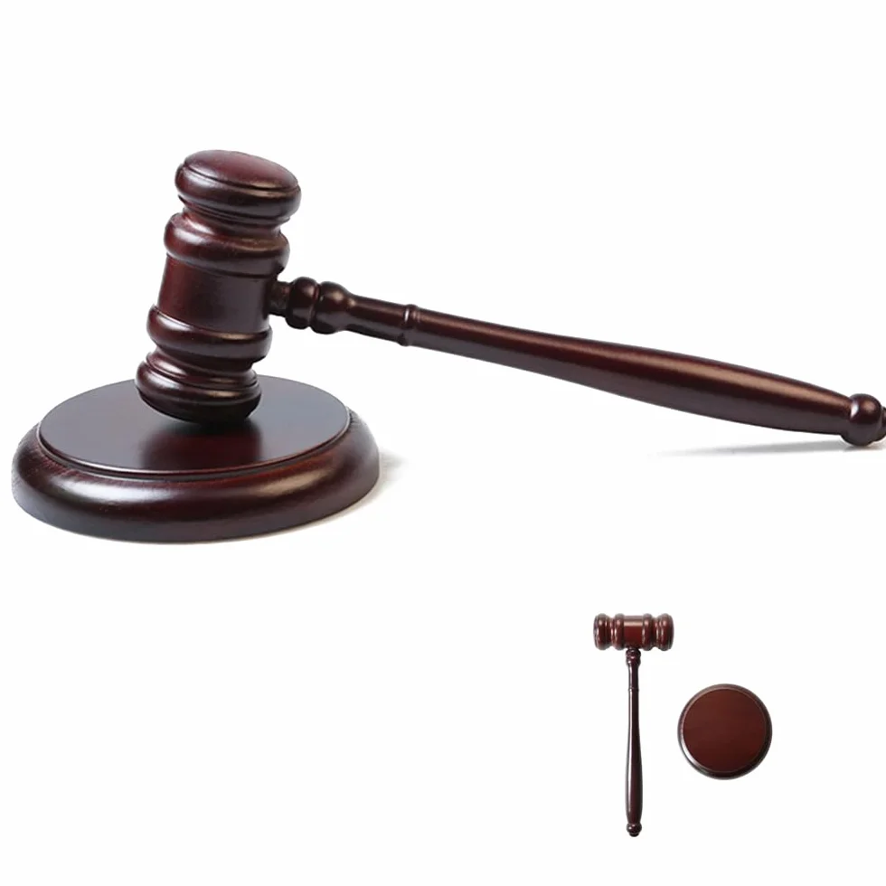 Juego de martillo de subastas de madera, martillo de juez con base, gavel de madera premium, martillo de juez, madera para jueces, abogados, venta de subastas