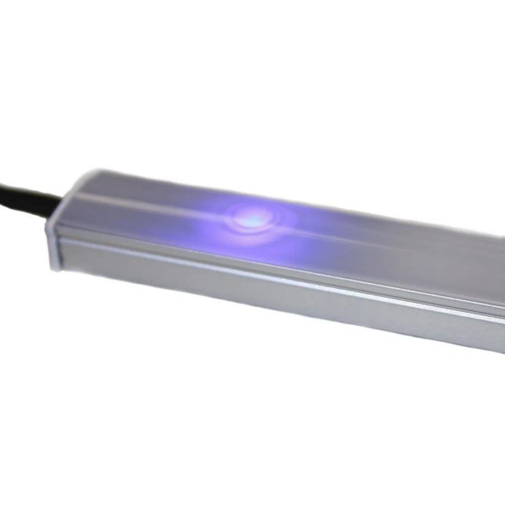 Interruptor LED Dimmer táctil de atenuación 12V 24V 4A con indicador LED azul para perfil de aluminio. (2 pieza)