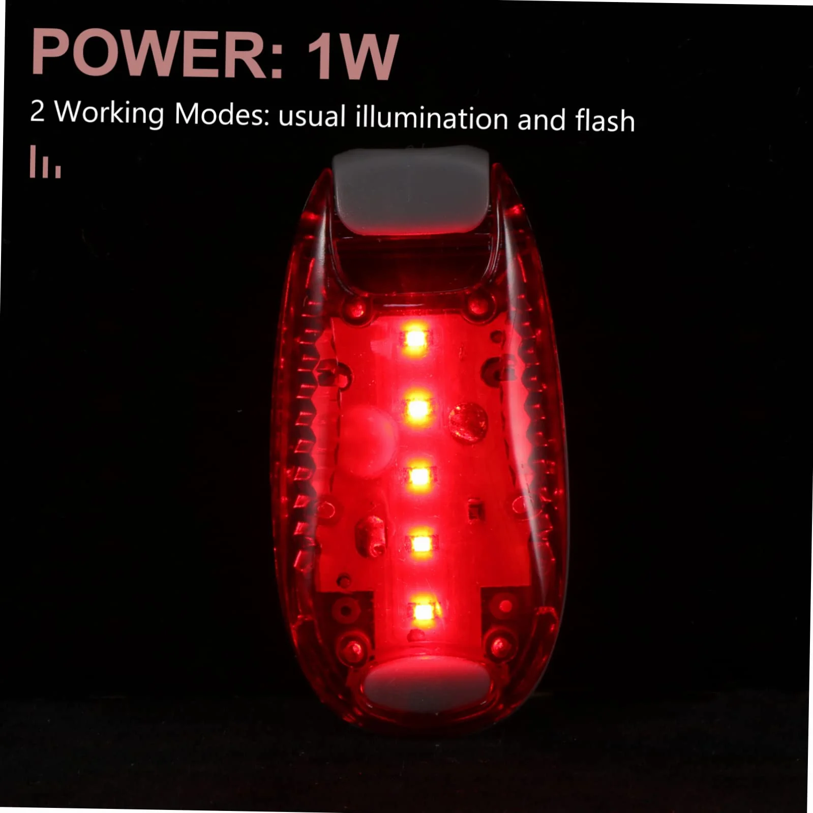 Luces Bicicleta Recargable LED SUPVOX Roja Señal Campamento Exterior
