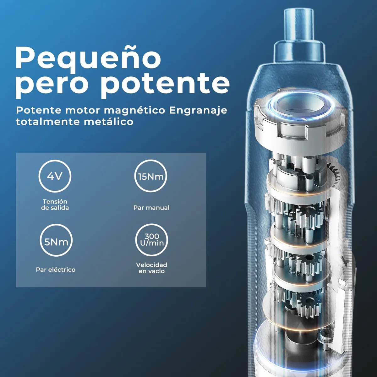 DongCheng Mini destornillador inalámbrico, 4 V, batería de iones de litio de 2000 mAh, 3 par de giro, máx. 5 Nm, luz LED, 8 piezas, puntas de acero S2, ideal para bricolaje y reparaciones