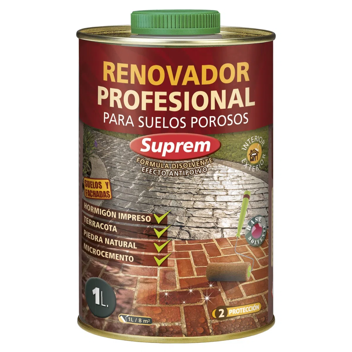 Renovador Profesional Suelos Porosos "Suprem" 1 litro