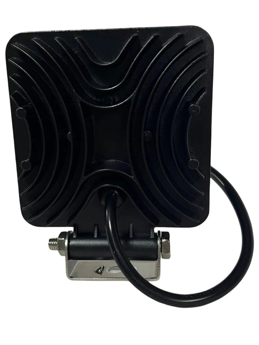 Faro de Trabajo LED Rectangular 27W, 9 LEDs 2160 lúmenes, IP68 Impermeable 10-30V | Lámpara de Trabajo para Off-Road, Tractor, Camión, 4x4, Coches | Foco Exterior 12V/24V, Luz Blanca, 30,000 horas