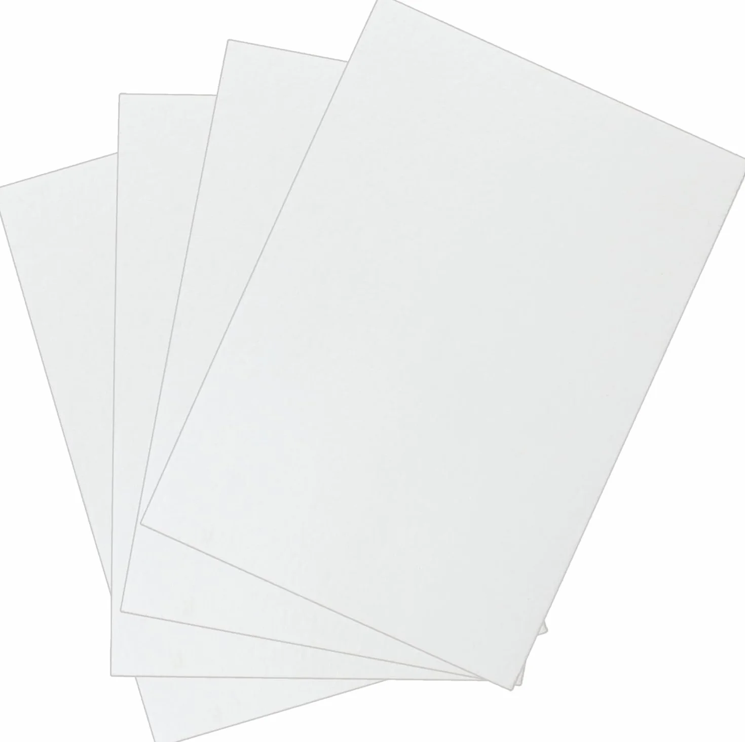 4 piezas de papel de fibra cerámica de alta temperatura: junta aislante ignífuga for hornos y calderas(T: 6mm)