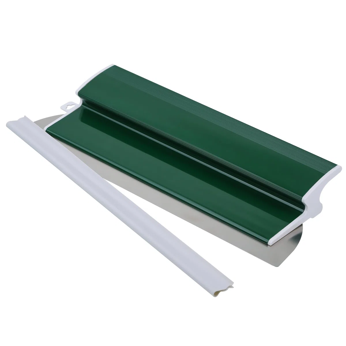 Acero Inoxidable Espátula para Enlucir, Duradero 40cm llana para Alisar Paredes, Ergonomía Espatulas Pladur, Cuchilla Reemplazable Espatula Masilla, Espátula de Pintor Para Suelos Paredes Secas