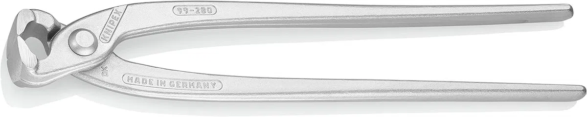 KNIPEX Tenaza rusa (tenaza rusa) cincado brillante 280 mm, 99 04 280 EAN