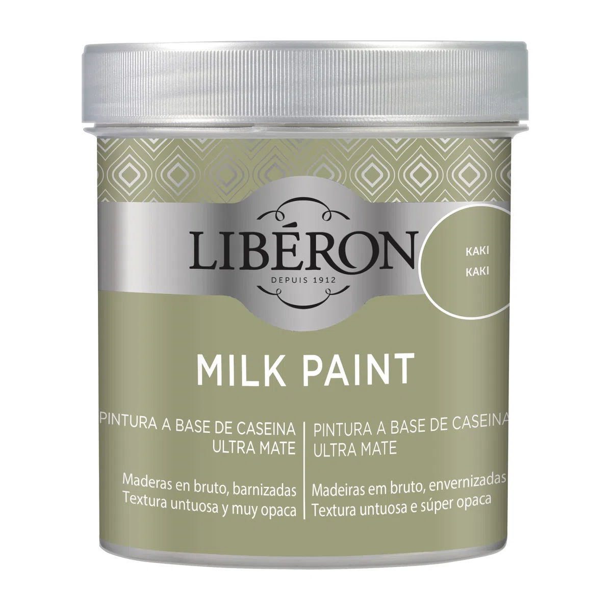 Liberon Milk Paint crema de pintura kaki 500ml