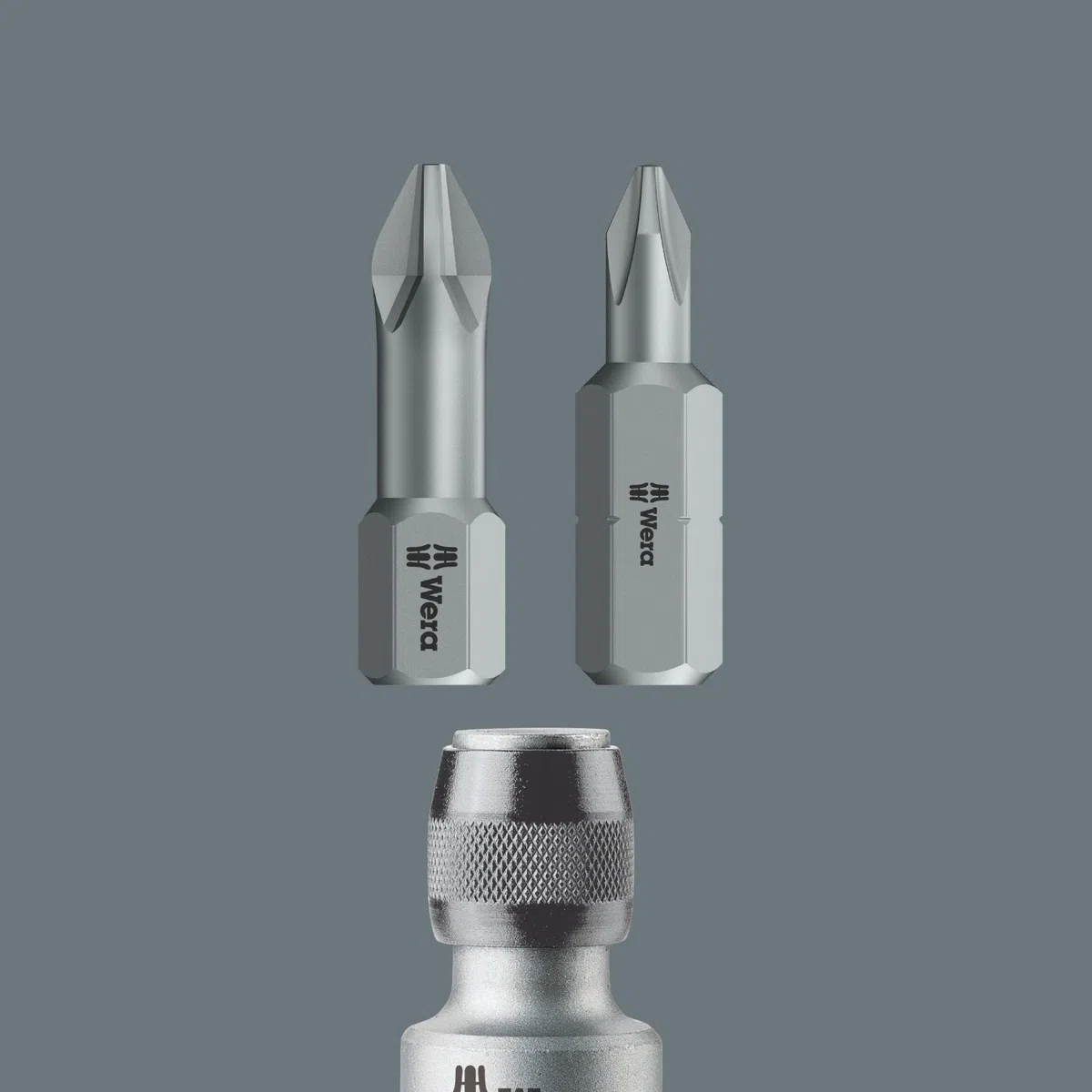 Wera 05042750001 Adaptador con Cambio Rápido, 1/4", 30 mm