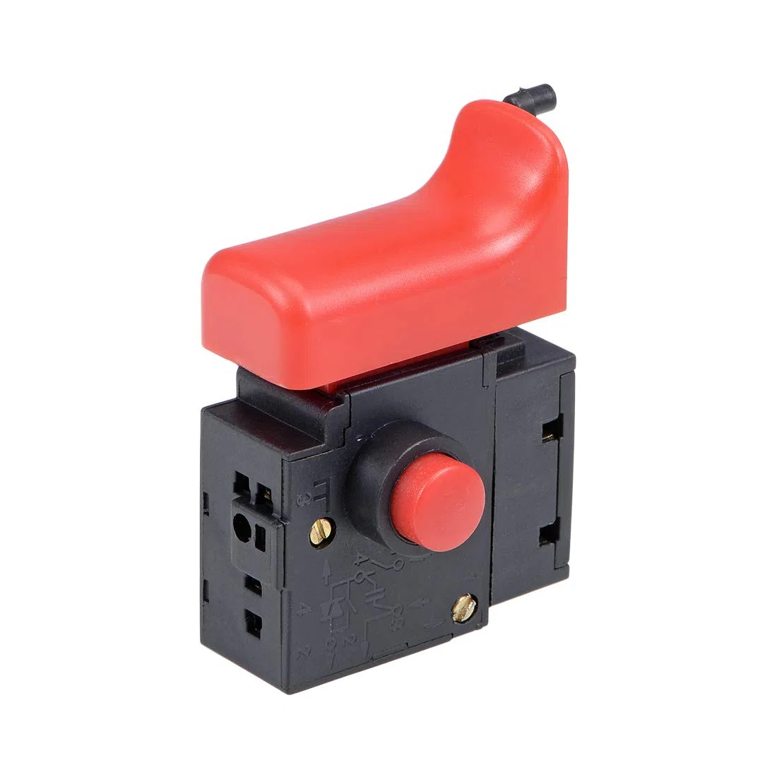 sourcing map Interruptor Gatillo 13RE taladro de percusión eléctrica 250V-4A del interruptor de control de velocidad
