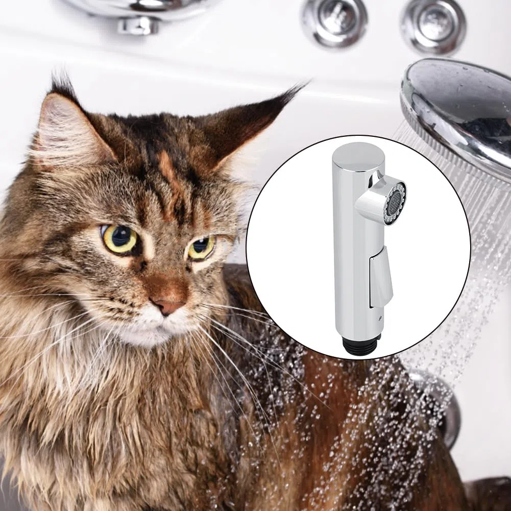 Joyzan Rociador Grifo, G1/2 Repuesto Cabezal Grifo Cocina Boquilla Pulverizador Electroplaca Ducha Fregadero Cabeza Baño Extraíble Agua Alcachofa Extraible Desplegable 360 Grado Granja Lavanderia