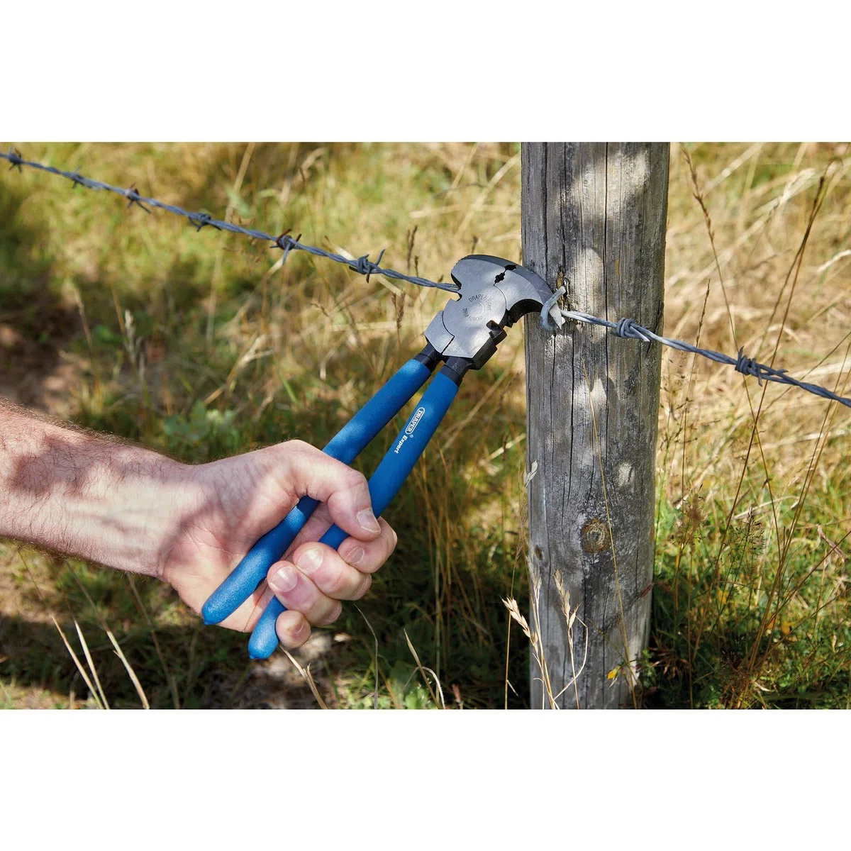 Draper 68450 - Cortaalambres para alambradas (260 mm, mango suave)