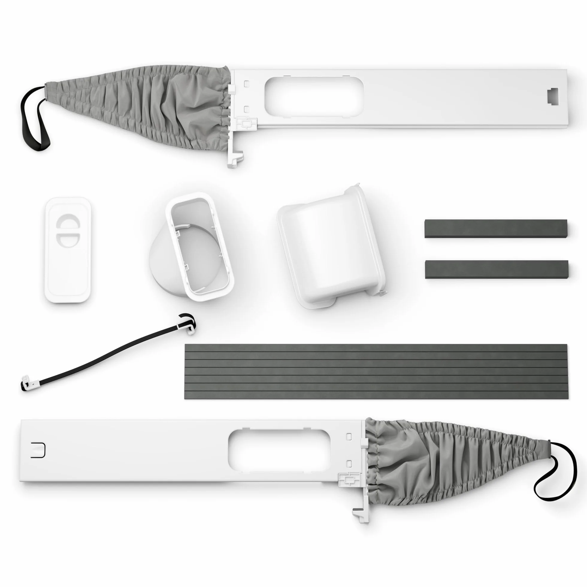AEG AWKIT5 Premium Window Kit/instalación rápida/kit de sellado de ventanas/refrigeración eficiente/ahorro de energía/apto para todos los climatizadores portátiles con manguera de 15 cm de diámetro