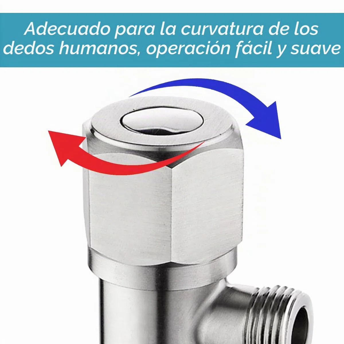 2 Piezas Llave de Paso Agua de 1/2 Pulgadas, 304 Inoxidable Llaves de Paso de Agua Baño (1/2-Entrada 3/8-Salida) Válvula para Baño, Inodoro, Lavabo