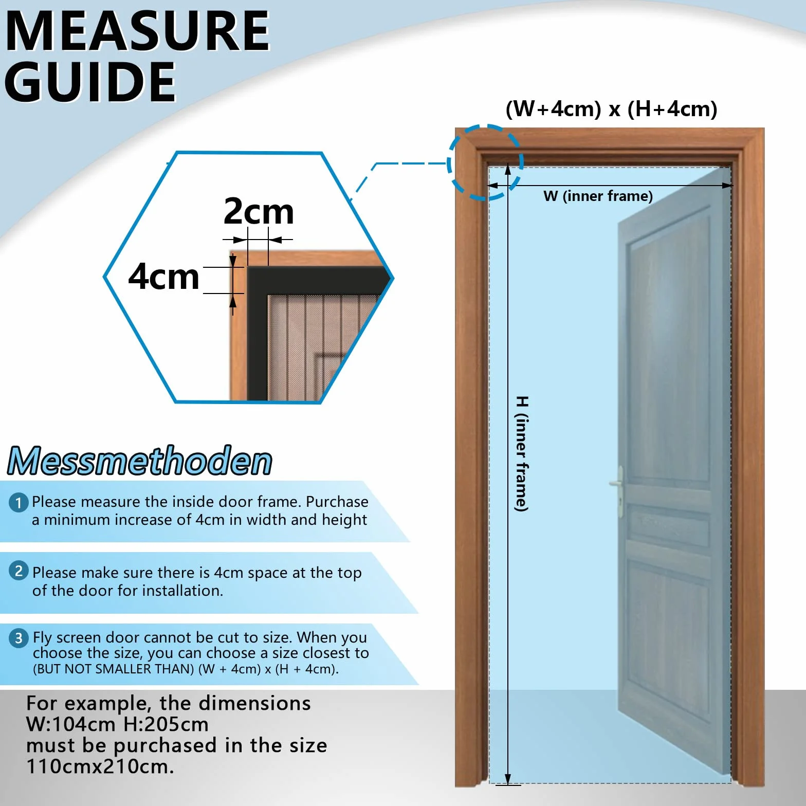 Mosquitera Puerta Magnética 80x180, SHA2WEN Mosquiteras para Puertas Negro, Disfrute del Buen Verano en Familia