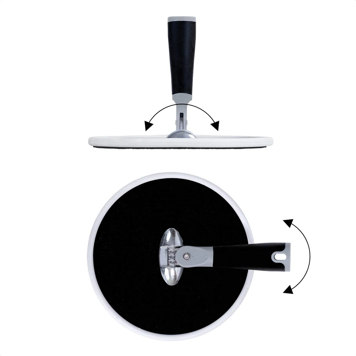 Werku WK601760, Lijadora Circular Paredes-Techos, Calidad Profesional, Disco 225 mm, Bidireccional, Incluye 3 Discos Lija
