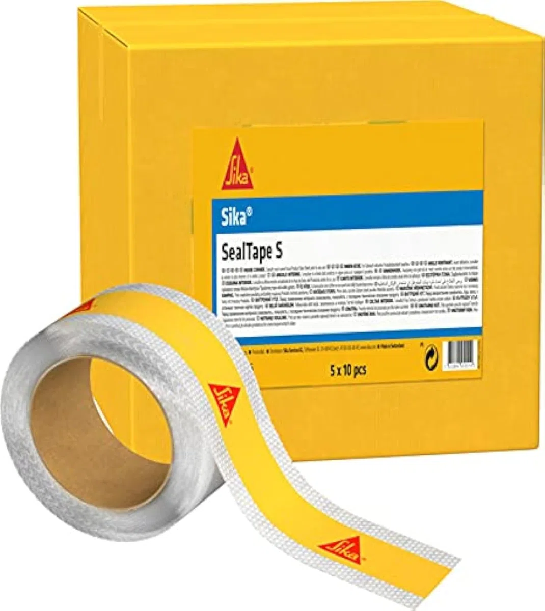 Sika - Cinta para juntas y juntas de expansión de azulejos de cerámica - SikaSeal Tape S para espacios húmedos - Alta flexibilidad - Resistente al agua - 5 m