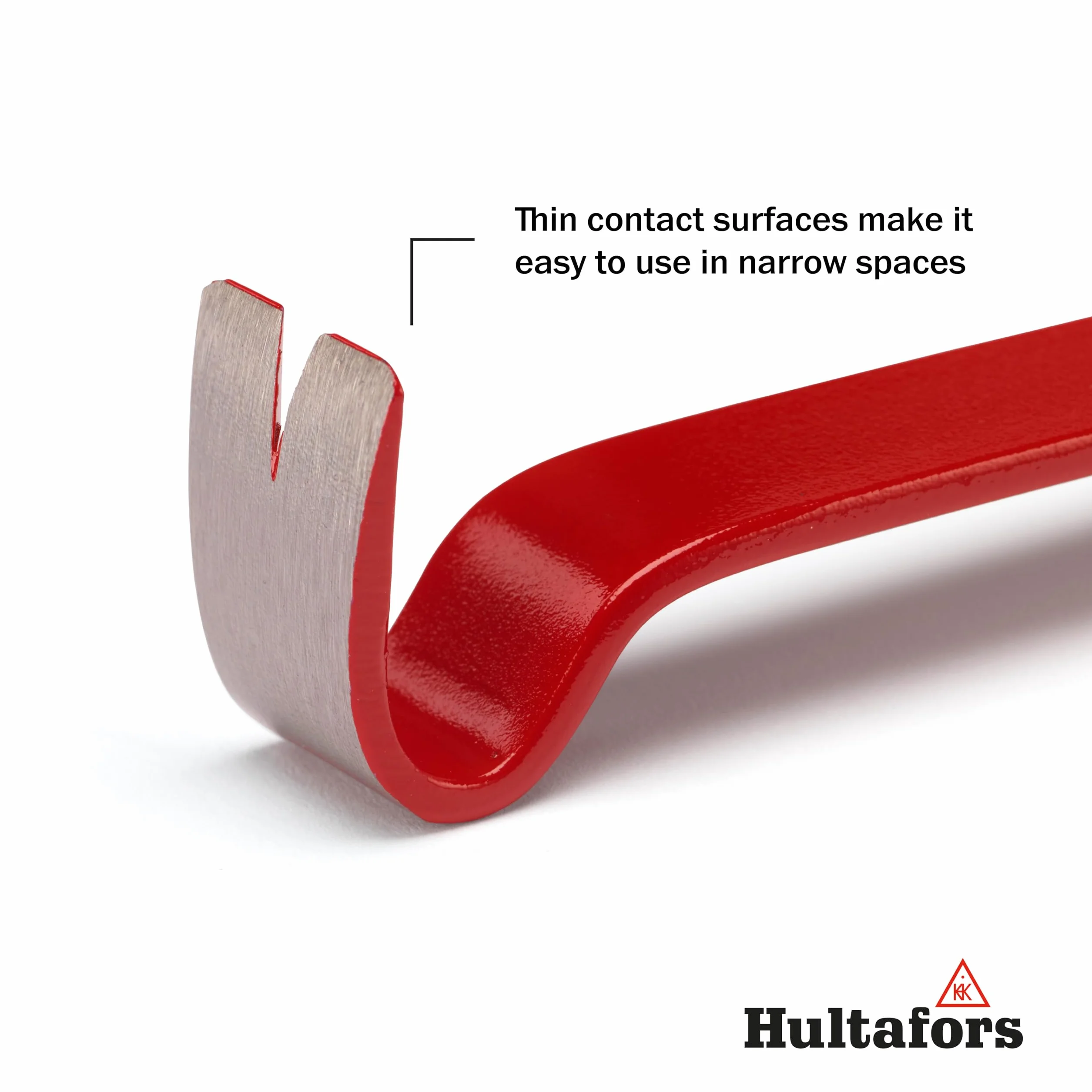 Juego de palancas de 2 piezas (190 mm y 380 mm) de Hultafors I Prácticas patas de cabra multifuncionales I Robustos y duraderos sacaclavos para trabajos en madera y mucho más I 827015