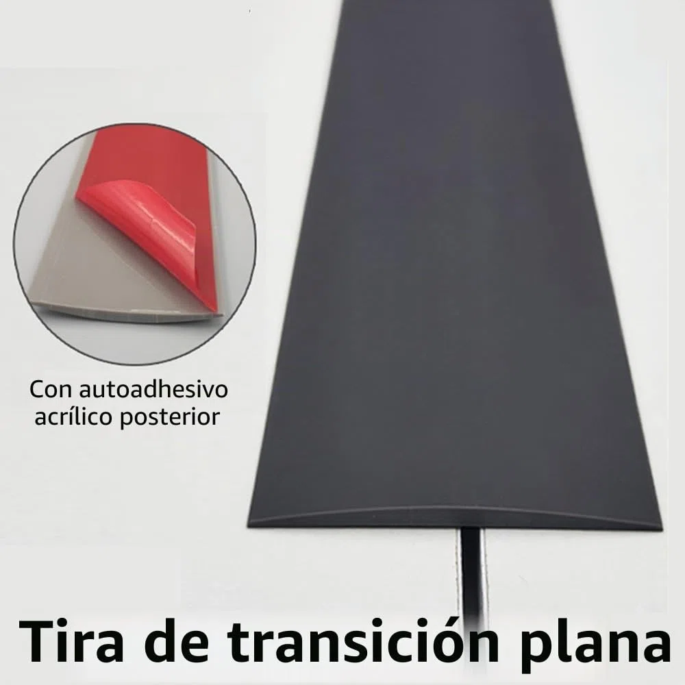 Roble amarillo, cinta autoadhesiva de PVC para bordes de puertas de madera, tira de transición flexible para suelos laminados, cubierta de juntas para puertas y suelos de vinilo