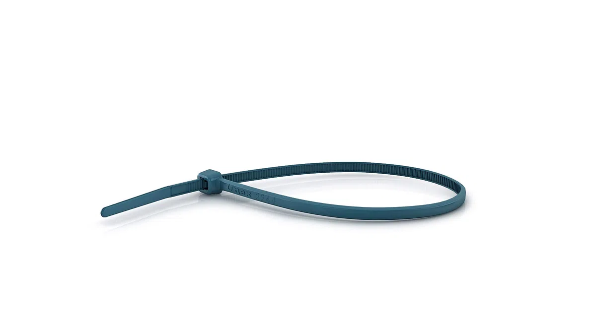 Unex 2221DT - Brida detectable 2,5x101 u62x azul ral5009
