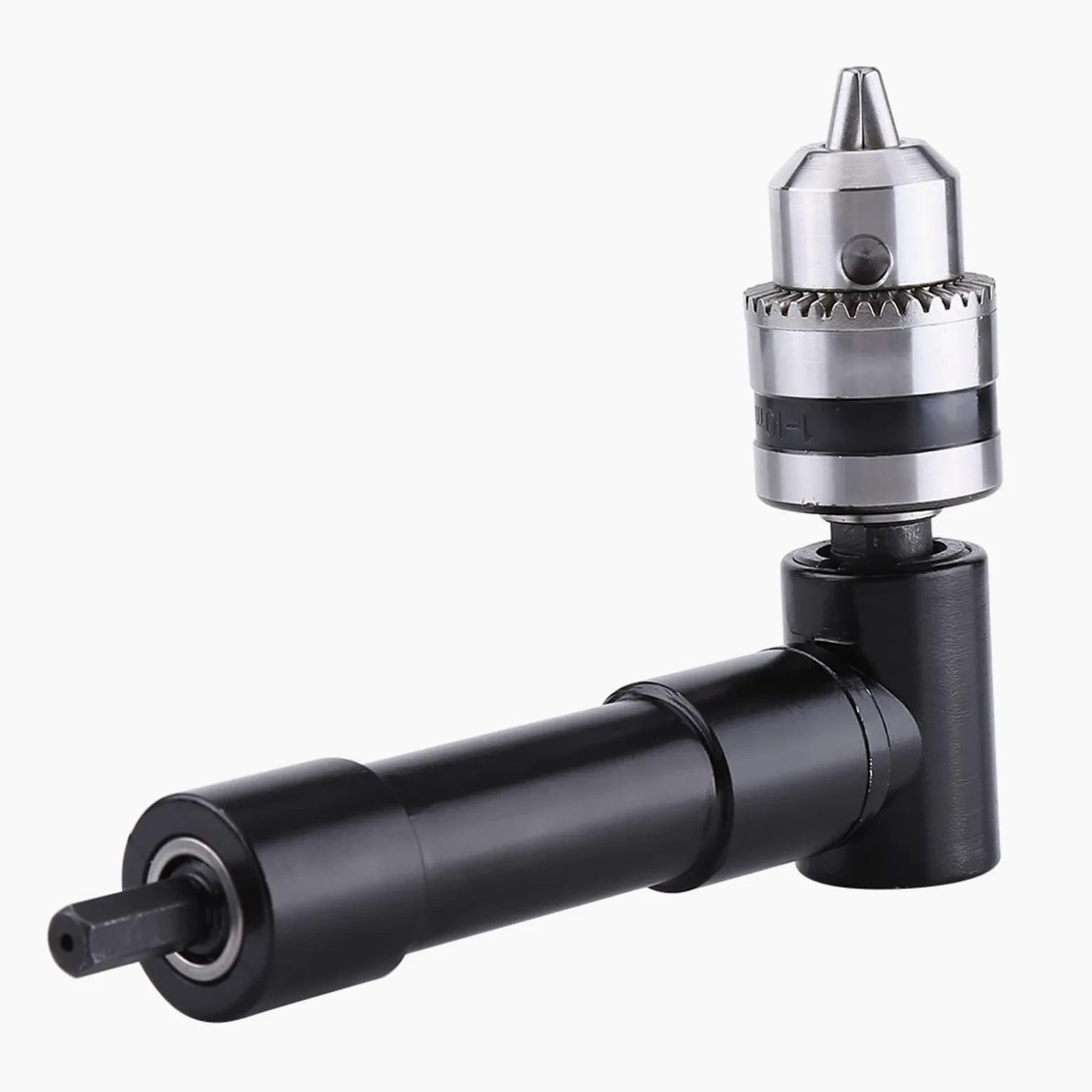 Adaptador de Ángulo Recto, Herramienta de Extensión de Accesorio de Taladro de 90 Grados con Eje de 8 mm, para Espacios Reducidos, Áreas Compactas, Compatible con Taladros Eléctricos