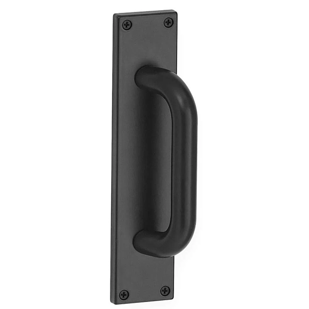 30046 MANILLON con Placa 230 X 50MM Negro 30/1, 0 V