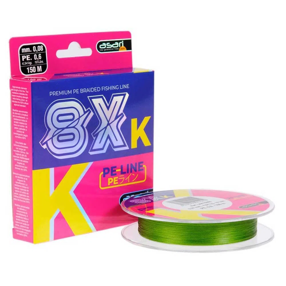 B/150m ASARI K-8 PE 8X 0,20mm