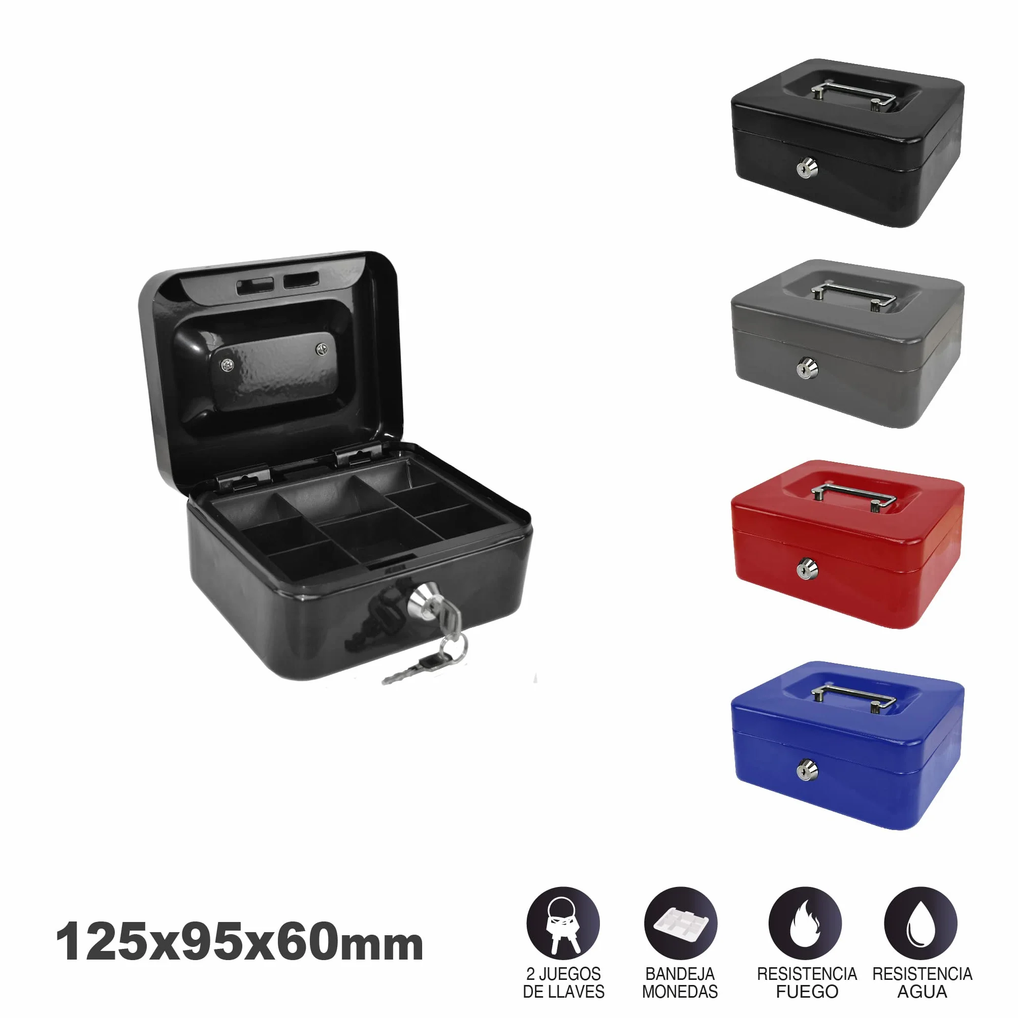 CRISCOLOR CAJA CAUDAL AZUL 125X95X60MM