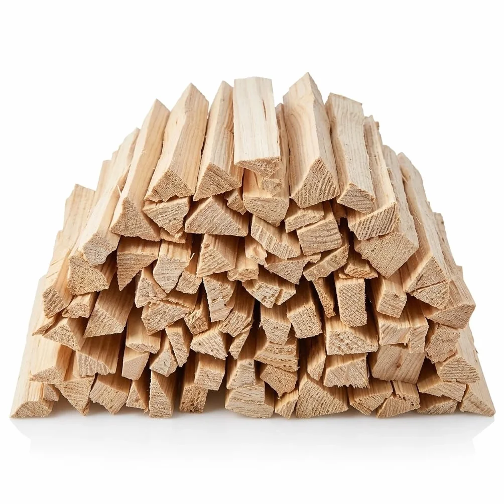 Astillas de Madera Natural para Encendido chimeneas, Estufas, barbacoas de leña o carbón, y calderas. 9KG
