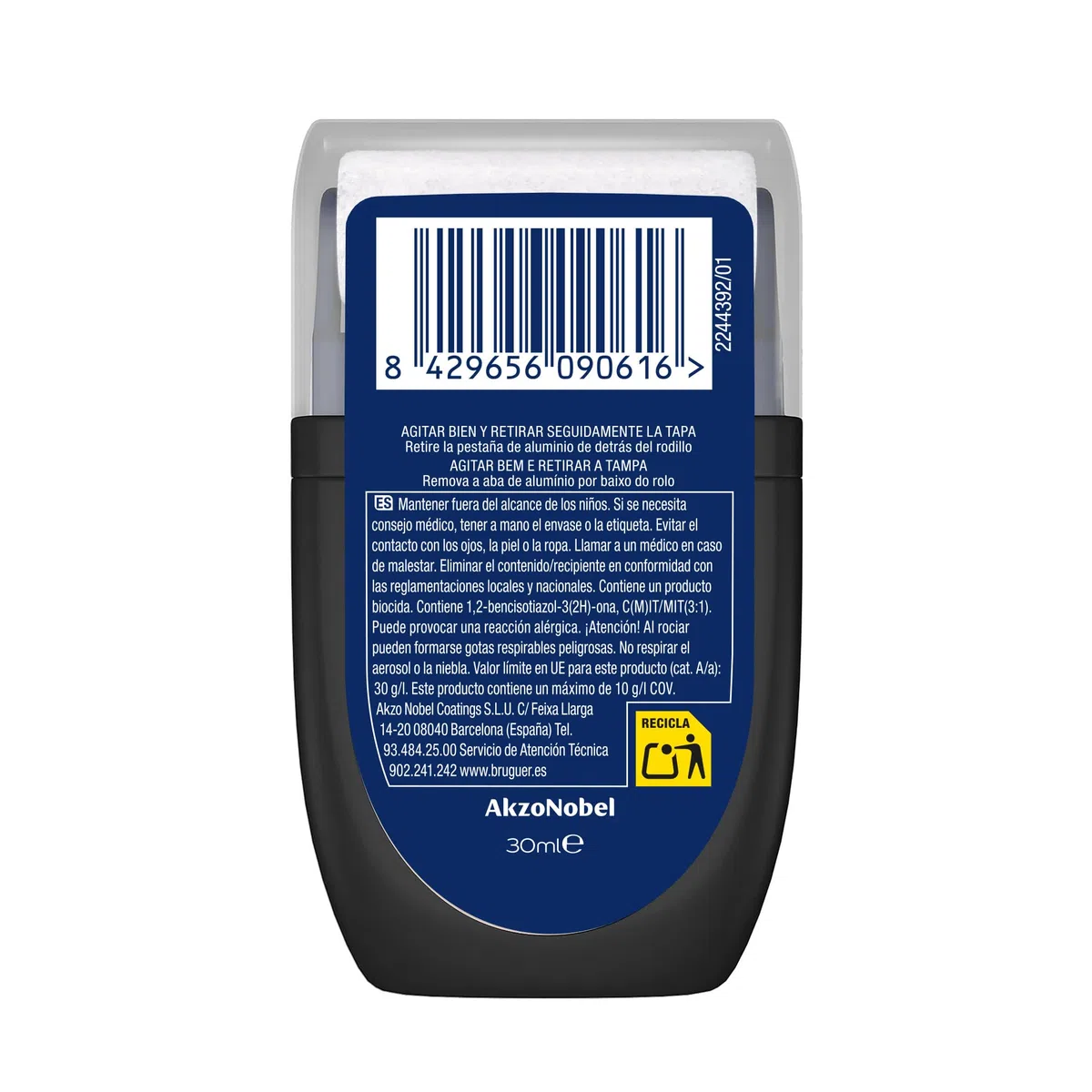 Bruguer Tester ELEGANCE Pintura Monocapa Blanco 30 Ml