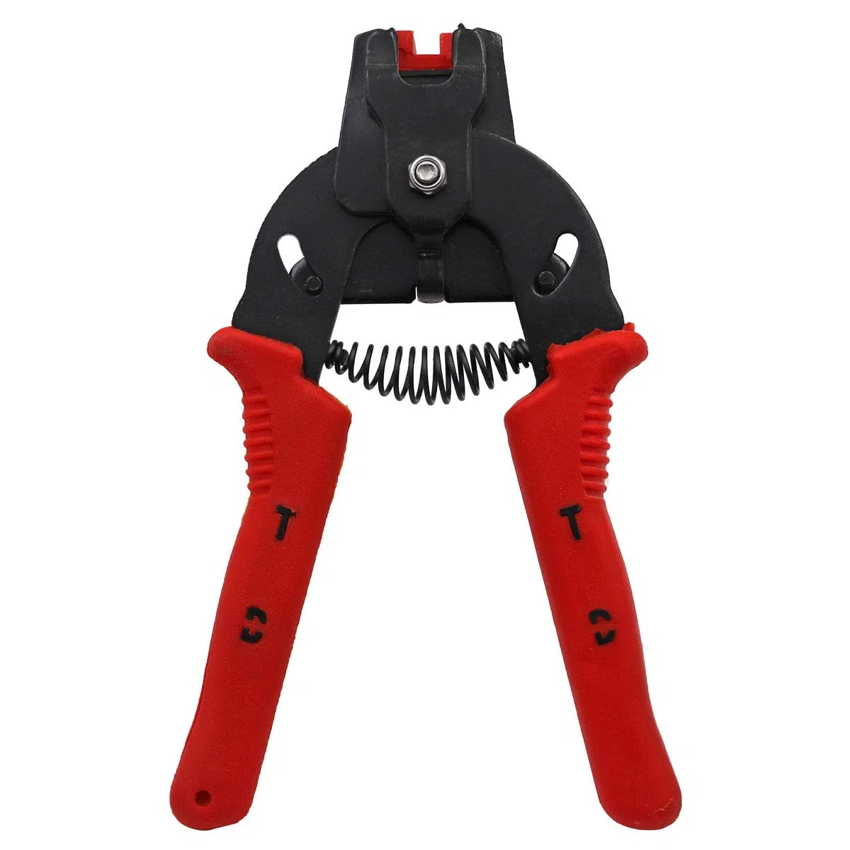 Alicates De Anillo De Cerdo Y 600 Grapas De Clip, Pinzas De Clip M Grapas De Malla Para Pájaros Instalación De Alambre, Juego De Alicates De Malla De Alambre (rojo)
