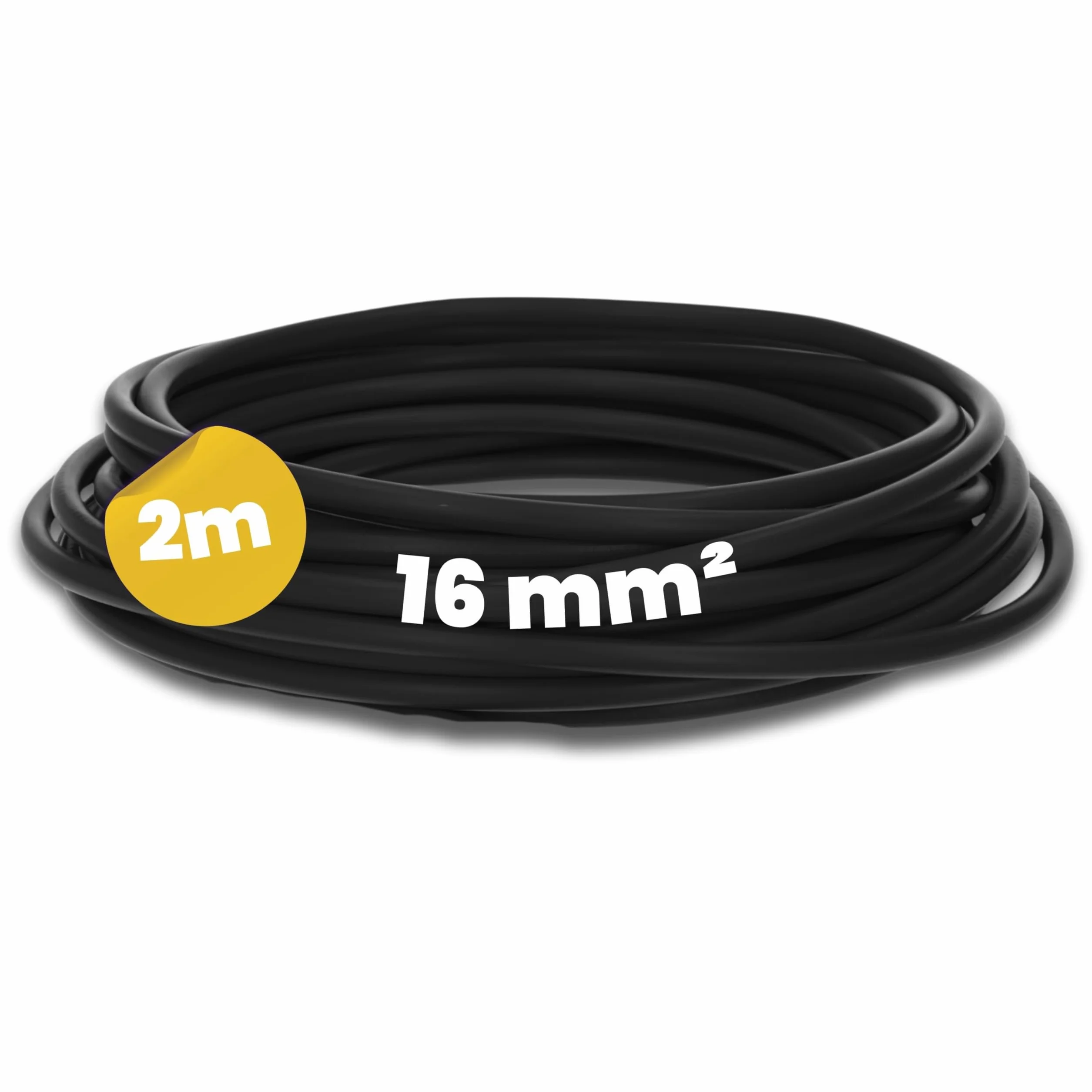 Kalitec H07V-K cable 16 mm² flexible 2 metros negro
