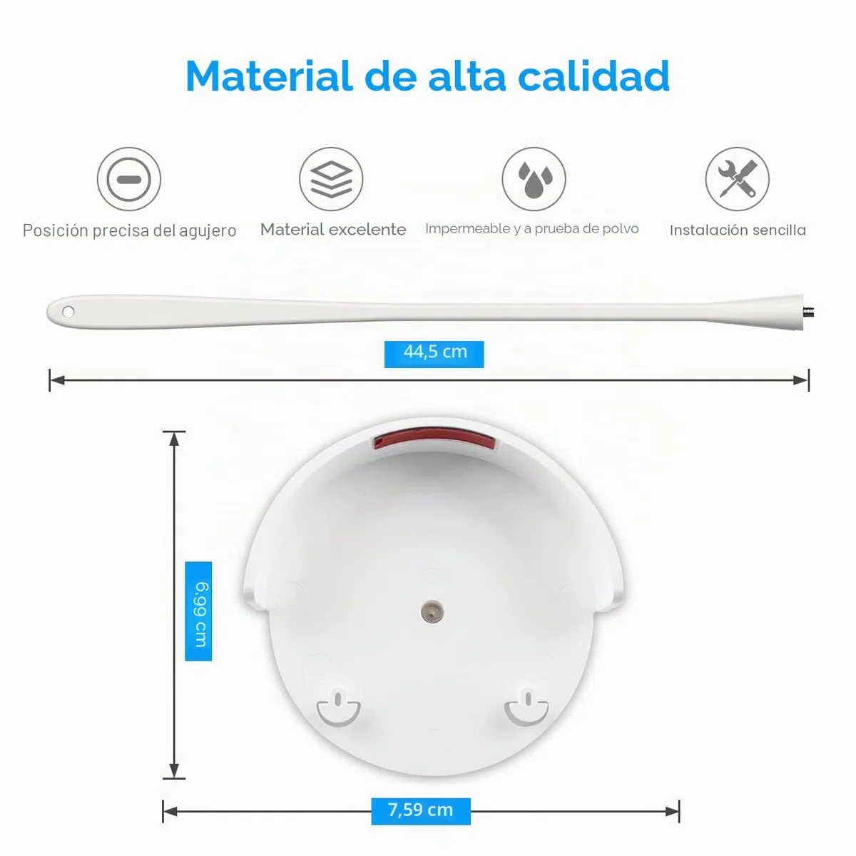 HOLACA Soporte flexible para vigilabebés de Philips Avent con vídeo y cámara modelo SCD923/26, SCD921/26, SCD643/26, SCD973/26, Soporte flexible
