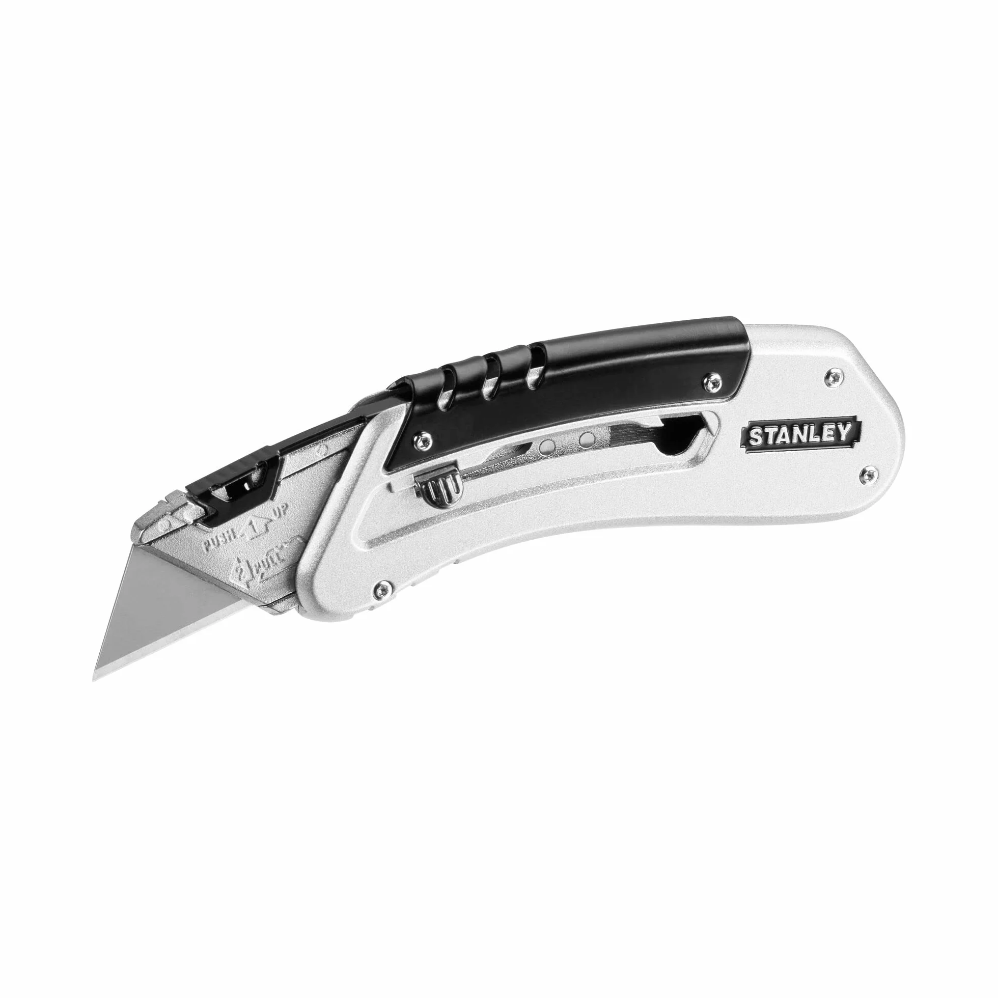 STANLEY Cuchillo de Bolsillo Deslizante, Confiable y Duradero, Para Corte y Recorte Rápido y Fácil, ‎0-10-810
