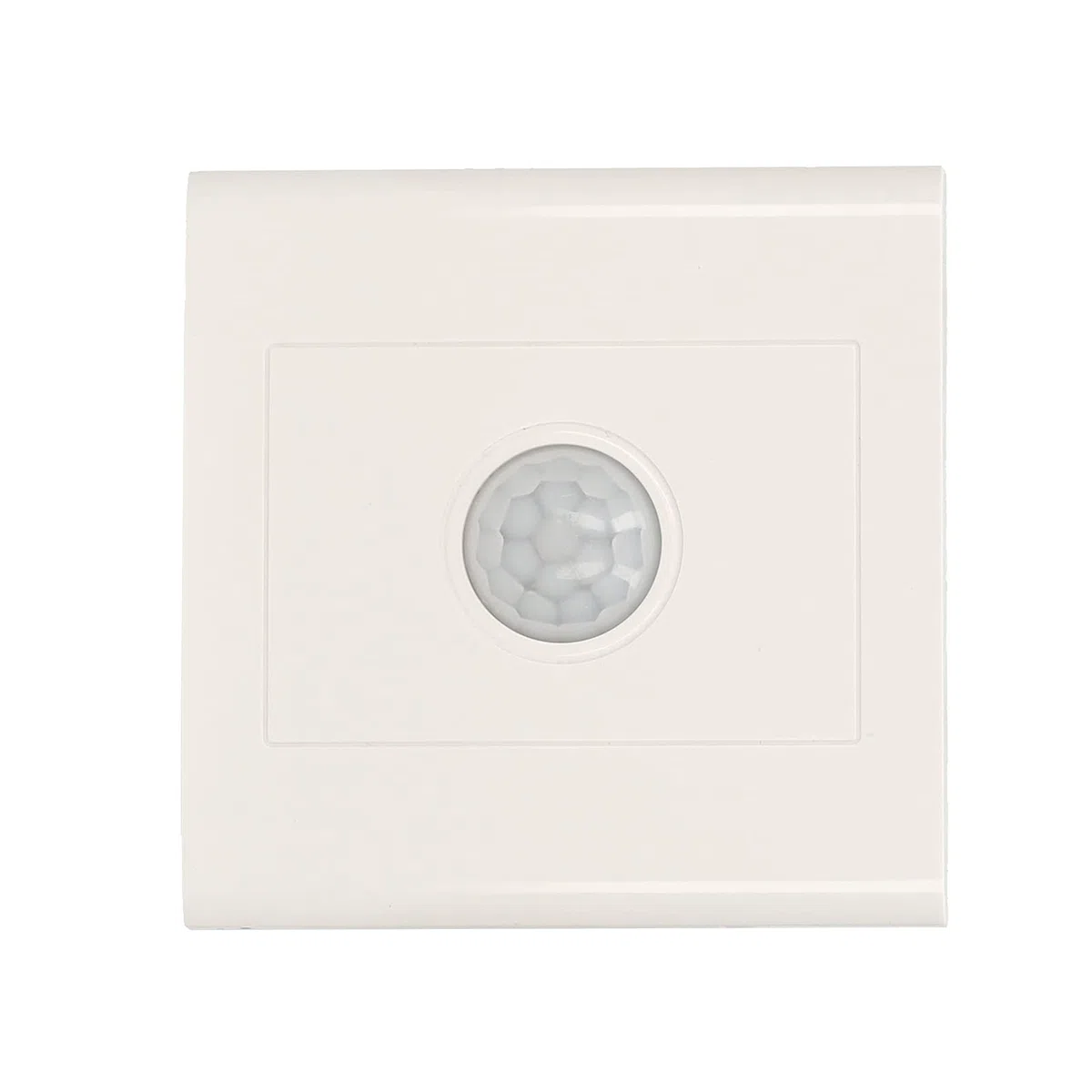 Dioche Interruptor de Luz con Sensor PIR, Interruptor de Luz LED Activado por Movimiento, Detector de Detección de Cuerpo Inteligente, Control Automático, Rango de Detección de 3-8m, 86x86mm