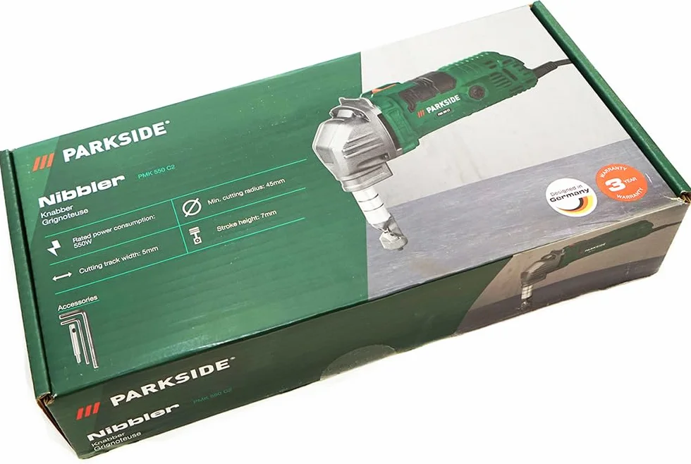 Pack PSIDE PMK 550 PSIDE PSIDE – Niñadora y cortadora de chapa metálica + llavero